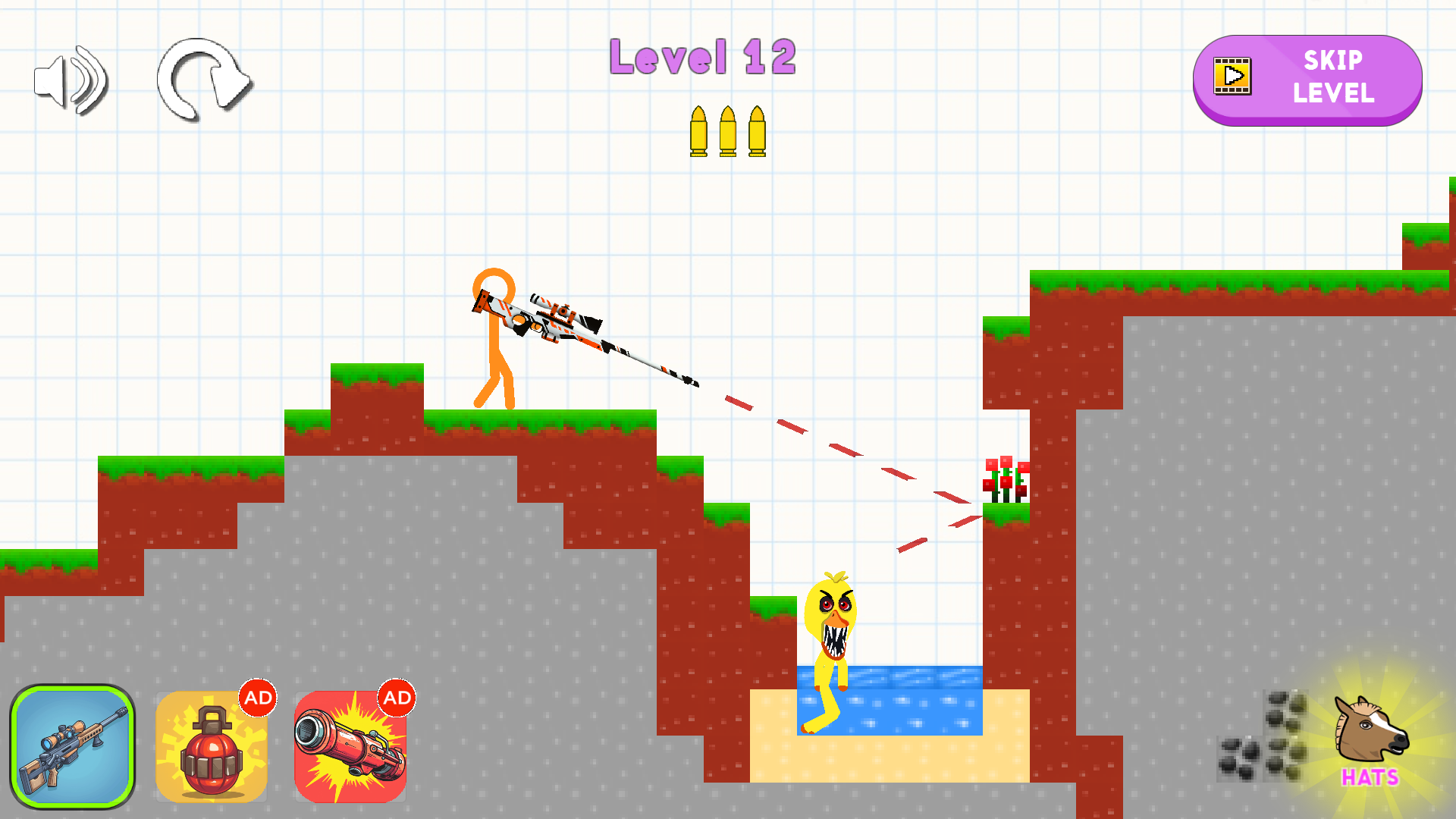 Sniper Stickman vs Fnaf & Huggy screenshot