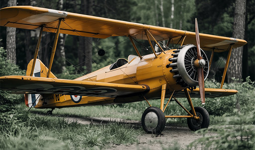 Military aircraft into battle