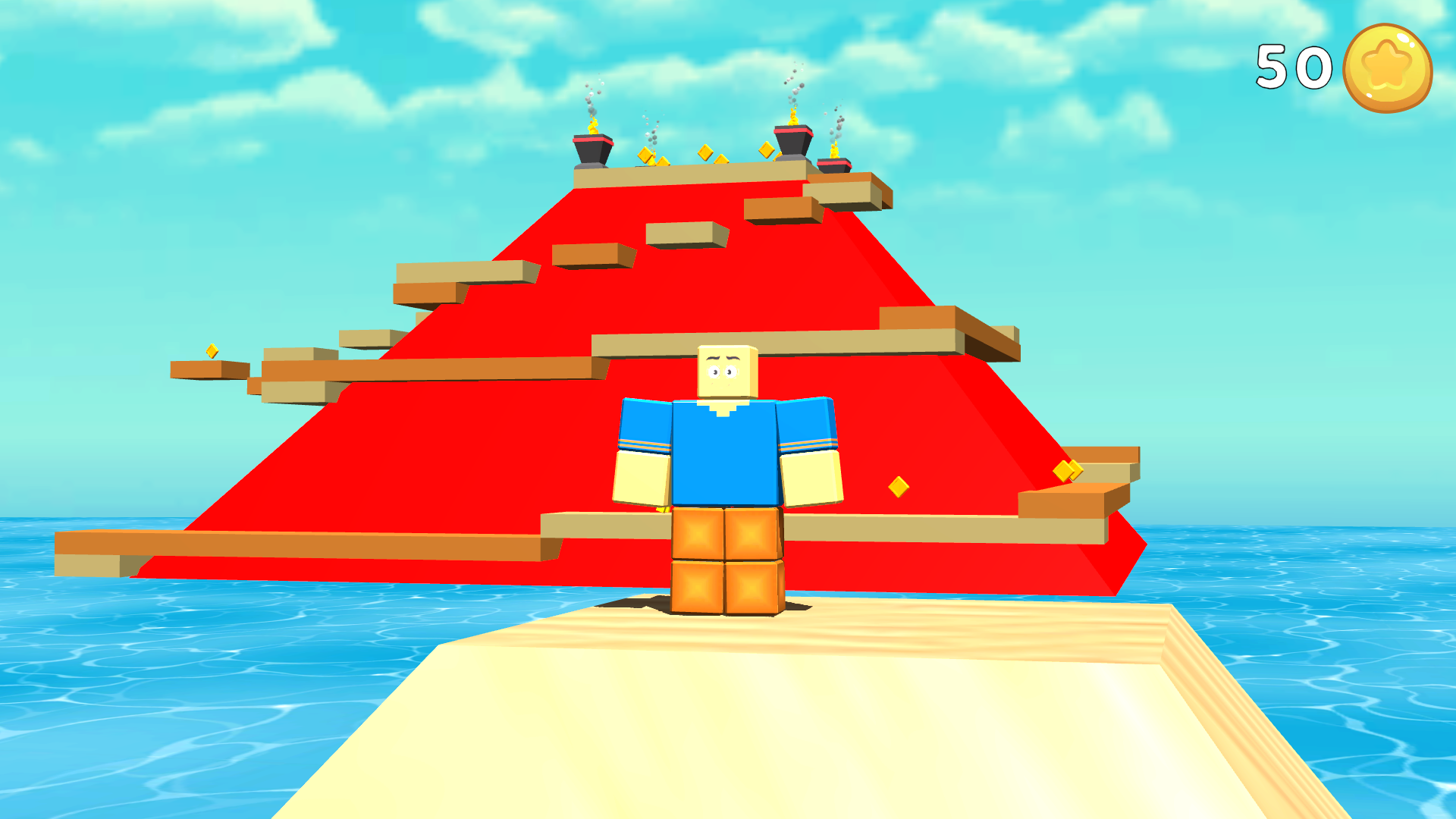 Escape from the water! Robby screenshot