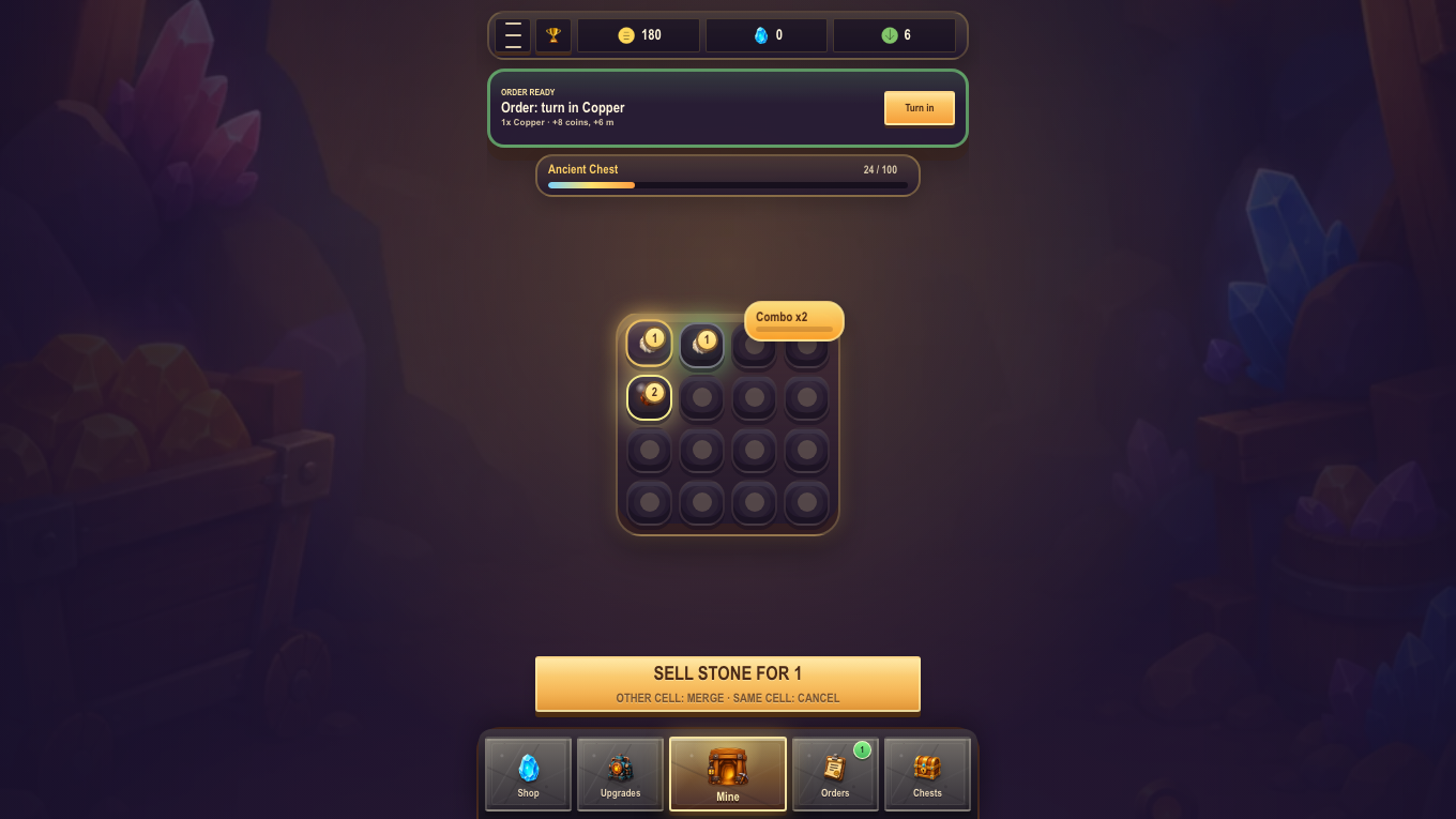Merge Mine — screenshot 1