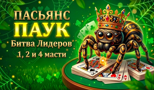 Пасьянс Паук: Битва Лидеров (1, 2 и 4 масти) — trailer