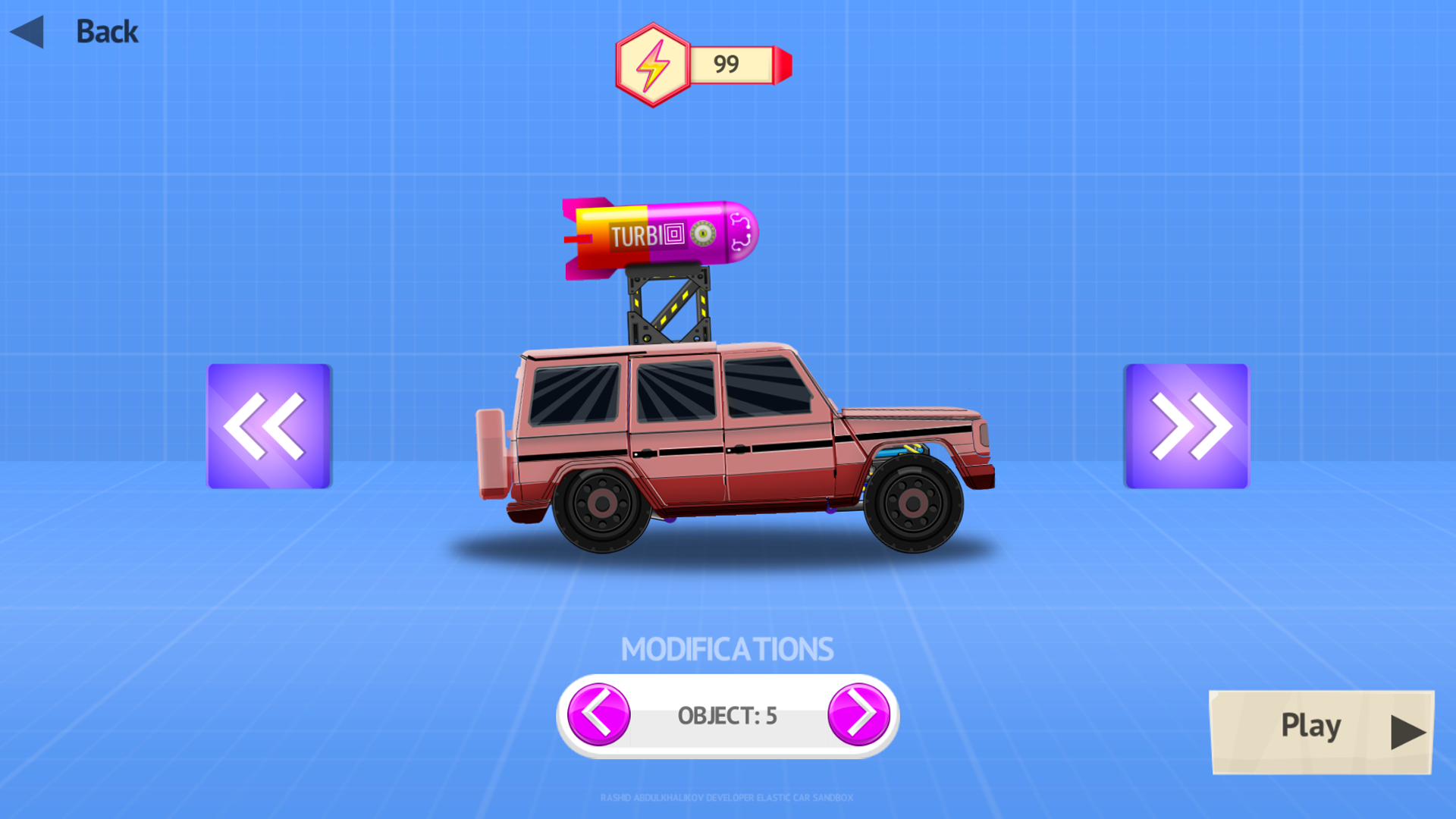 Elastic Car Sandbox screenshot