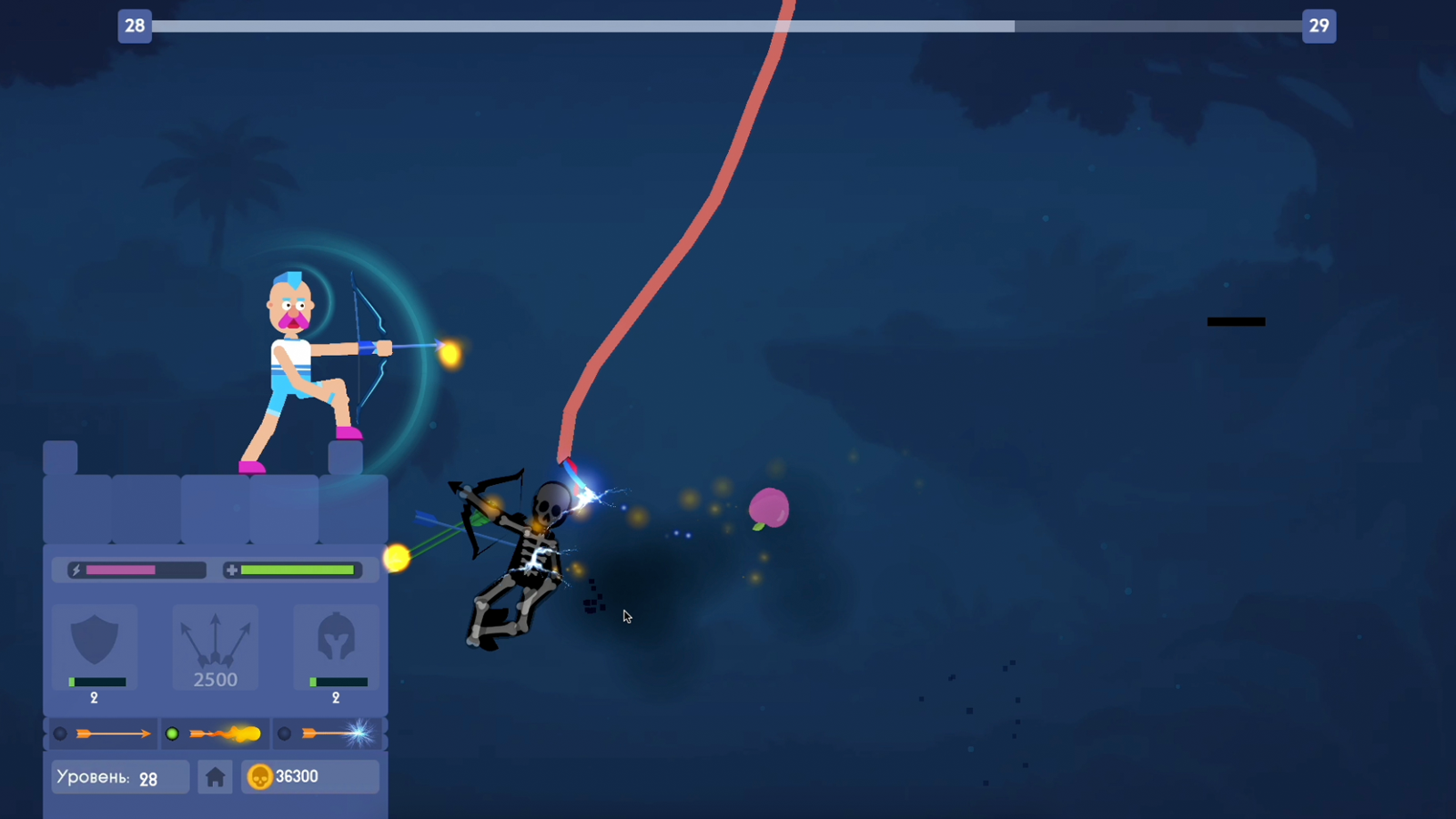 Archers Ragdoll Physics — скриншот 1