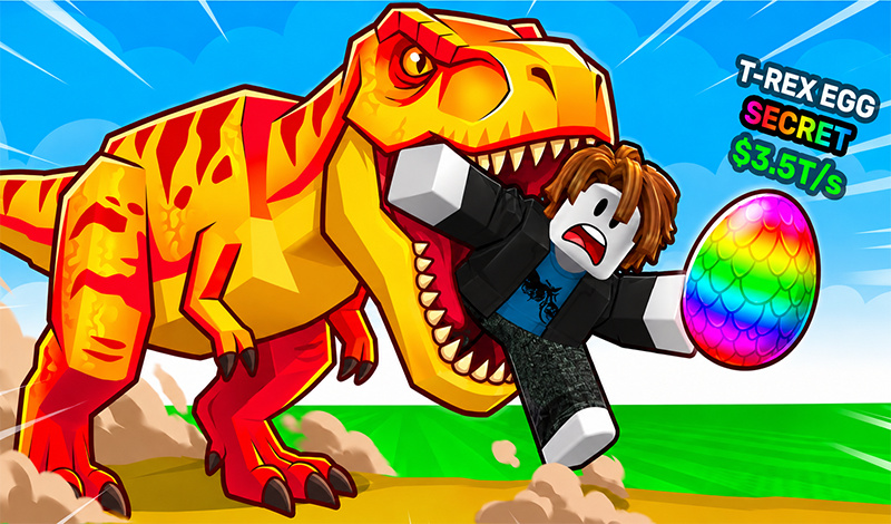 Obby: Dino'nun Yumurtasını Çal