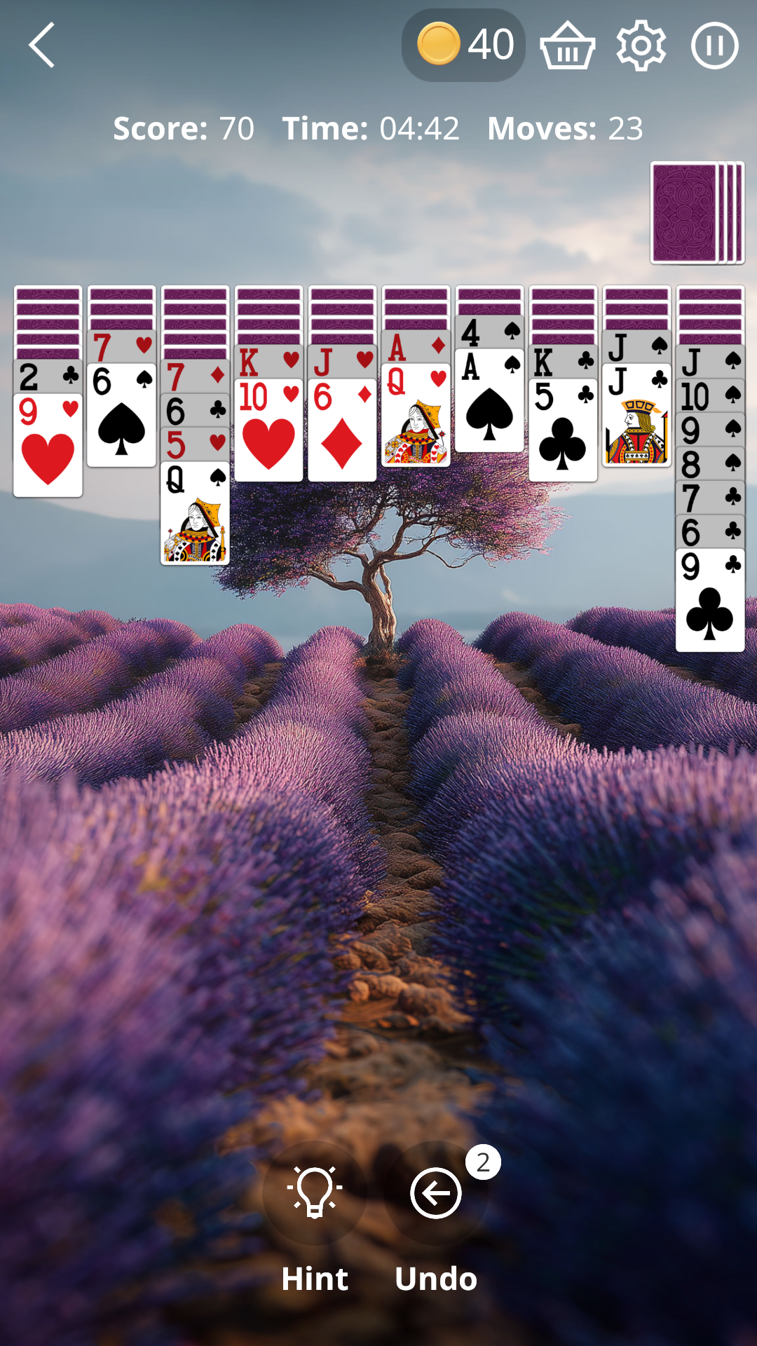 Spider Solitaire Online 1 - 2 - 4 suits screenshot 10