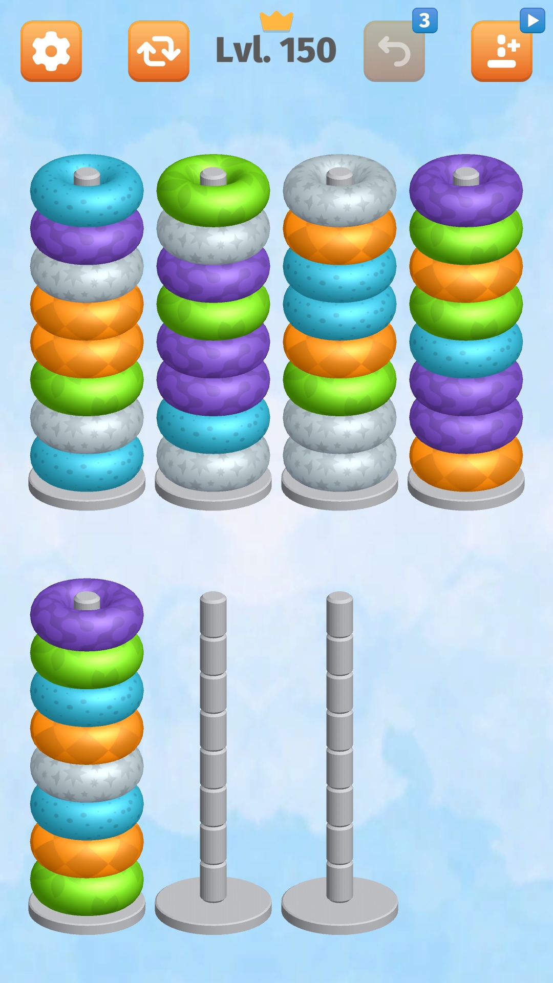 Color Hoop Sort screenshot 10