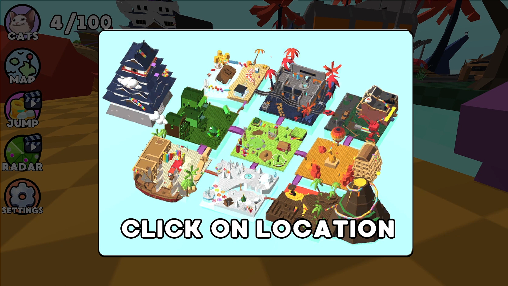 Obby: Find 100 cats screenshot