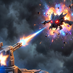 Turret vs. Drones