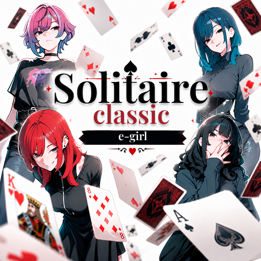 Solitaire classic e-girl icon
