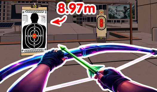 Стрельба из лука с физикой 3Д