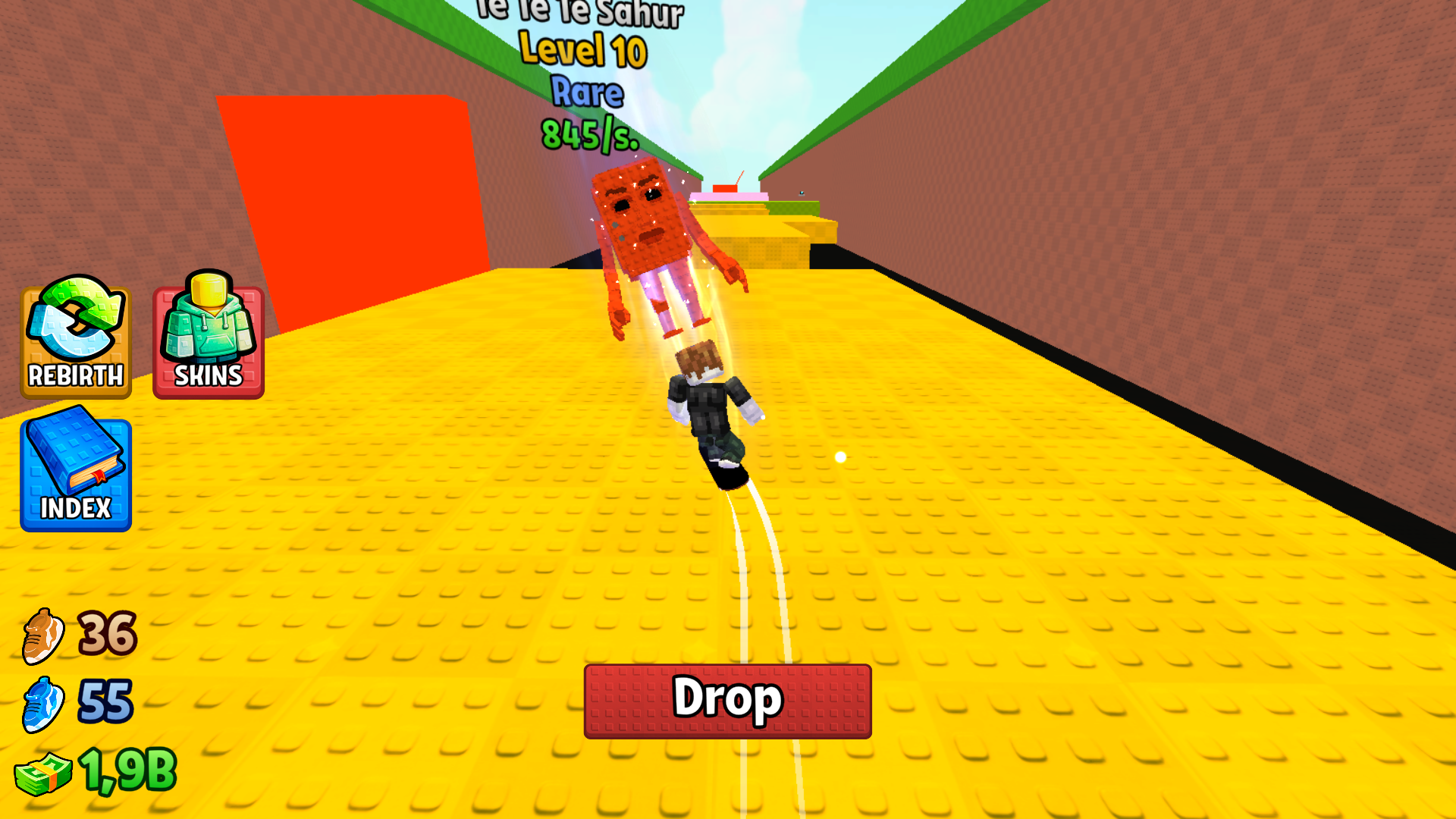 Brainrots 3D: Skateboard Obby! screenshot