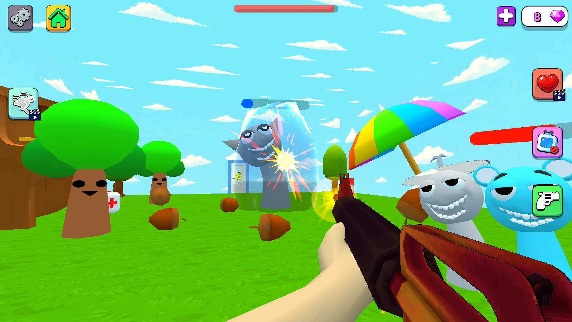 Sprunki Shooter 3D screenshot