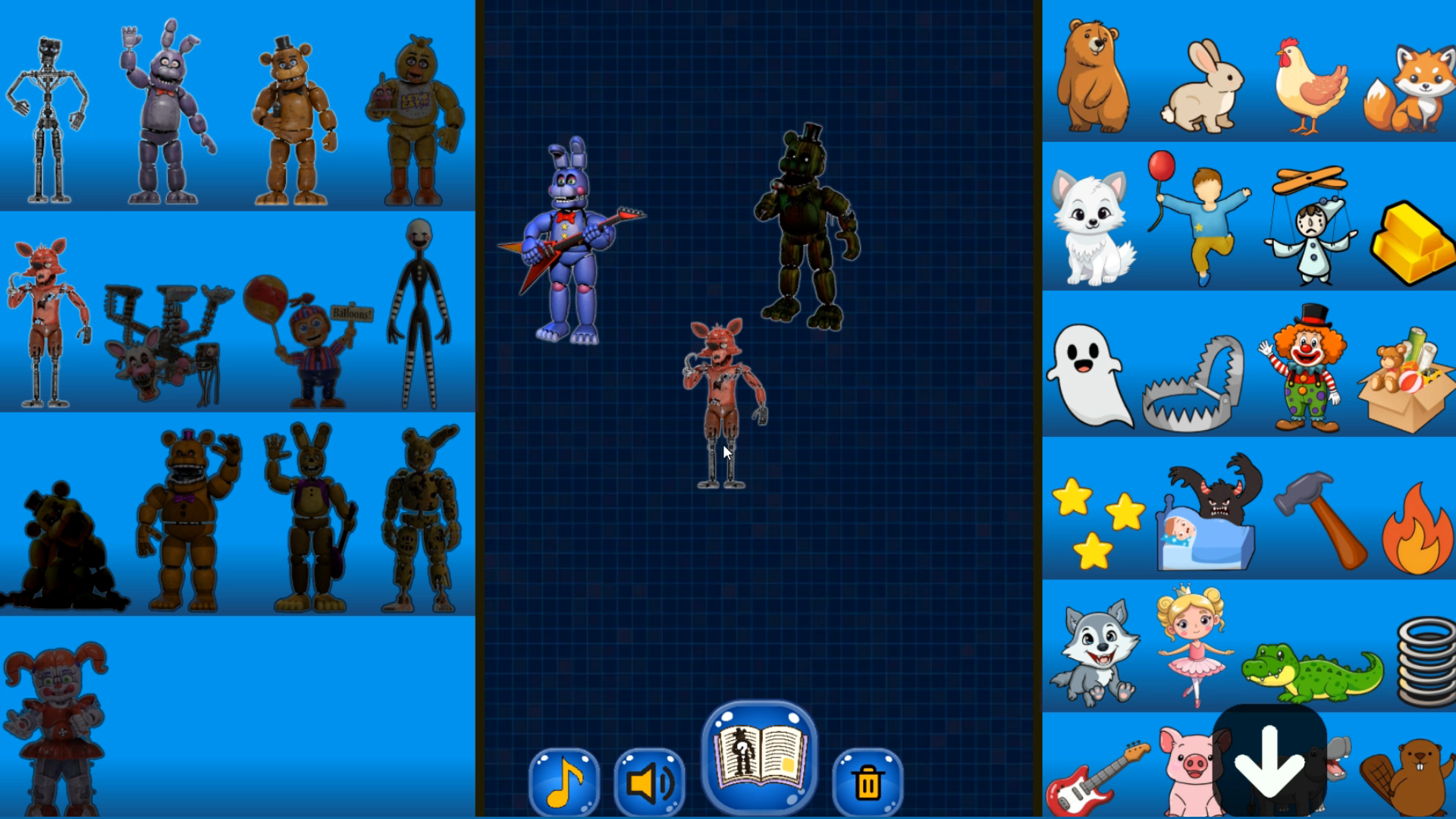 FNAF Alchemy: Unlock All Animatronics screenshot
