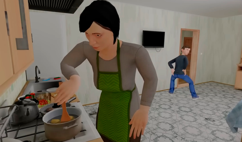 Schoolboy: Run away from your parents! game cover