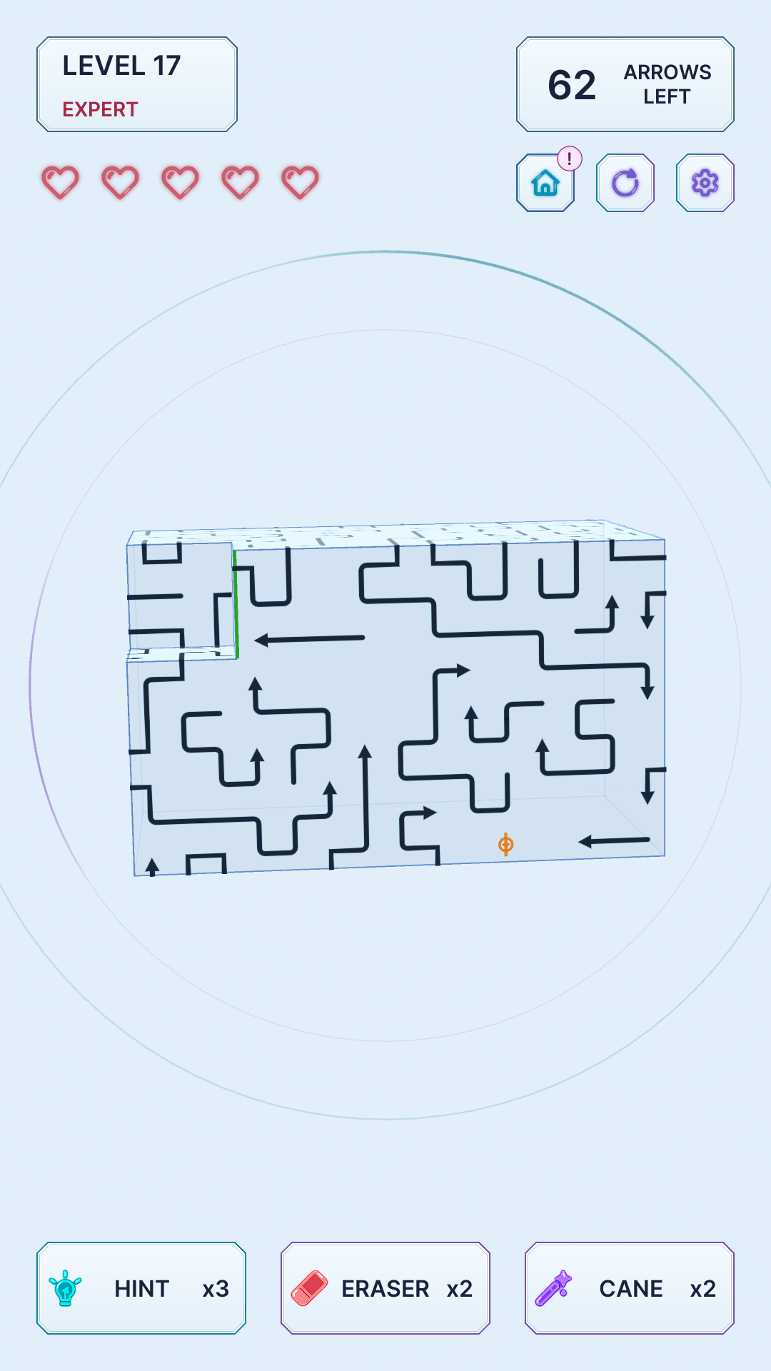 Puzzle Arrows 3D screenshot 3