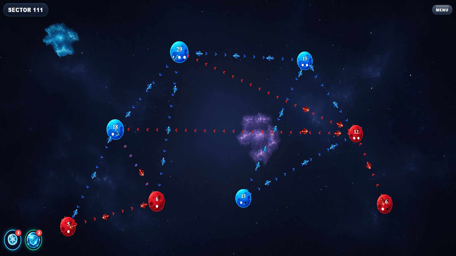 Conquerors of Worlds: Space Strategy — screenshot 1