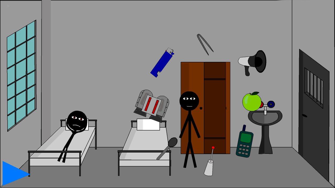 Stick Mental Hospital Bunker War screenshot
