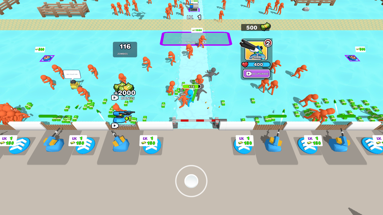 Base Defense: Zombie Waves — screenshot 1