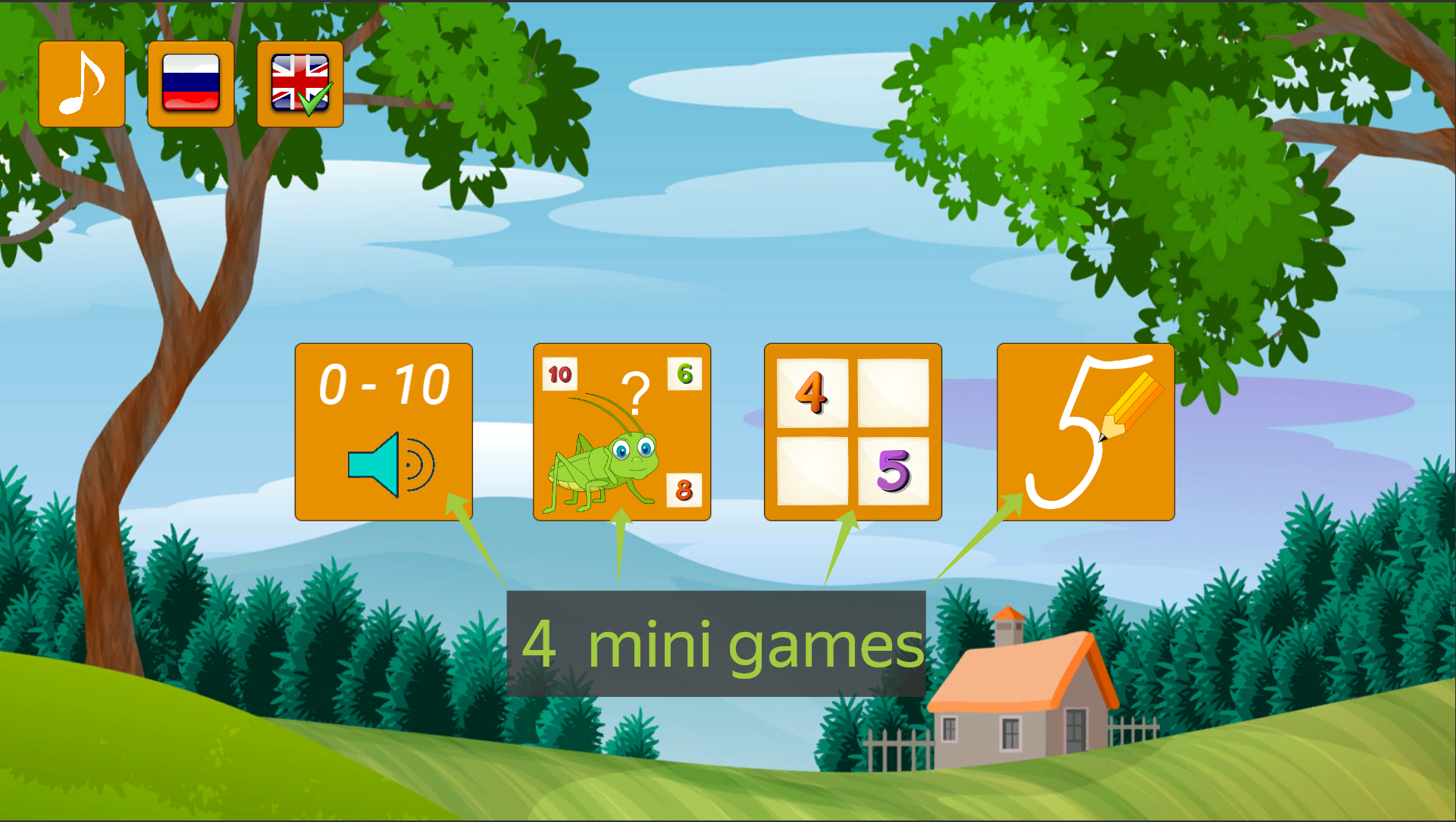 Learning Numbers 0 to 10 screenshot