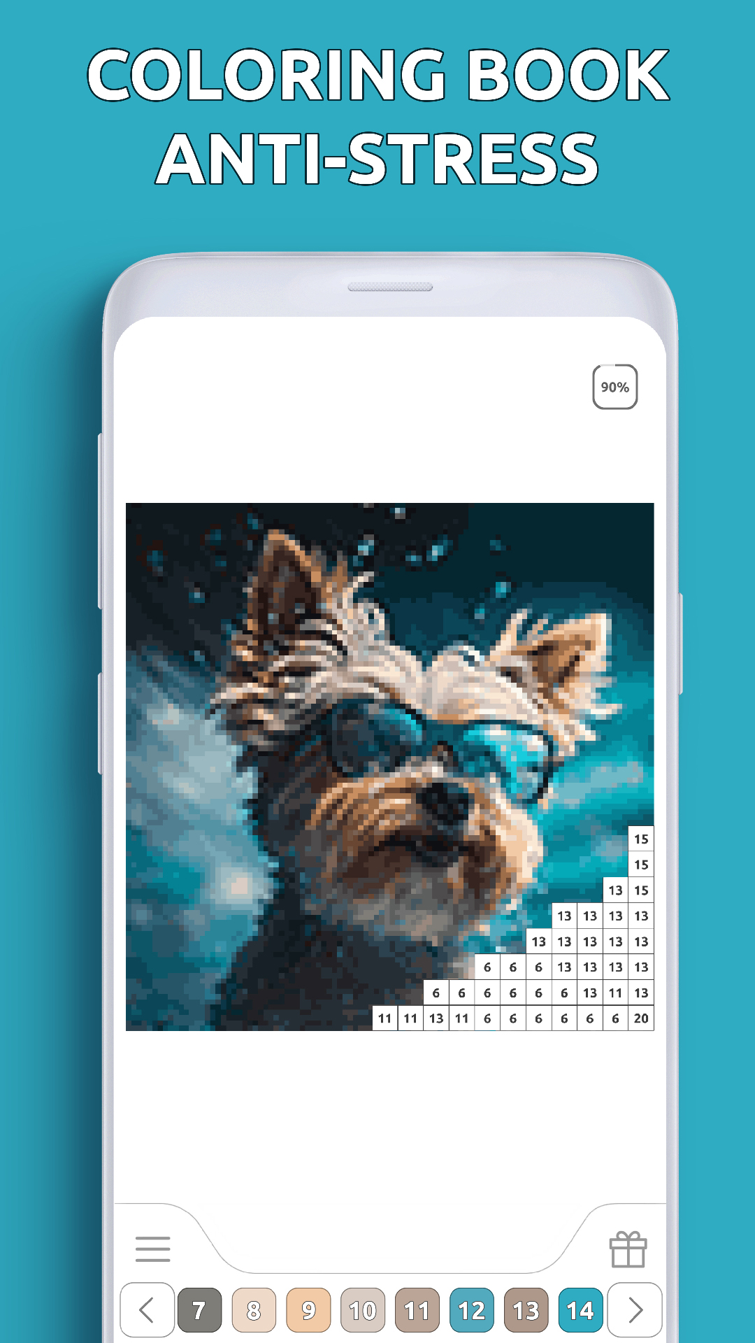 Pixely - Color by number screenshot 6