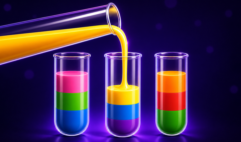 Tube Sort Lab game cover