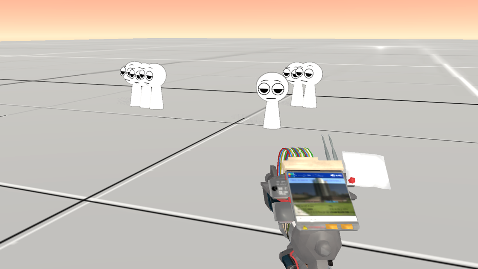 Sprunki Nextbots: Playground Sandbox screenshot
