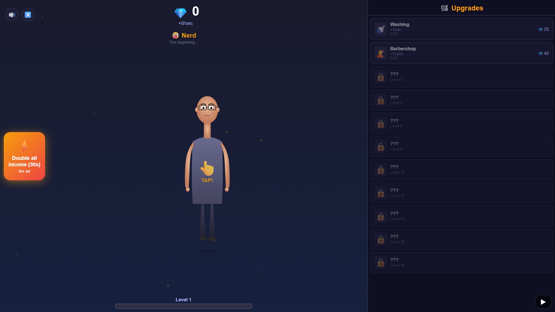 Looksmaxxing Clicker — screenshot 1