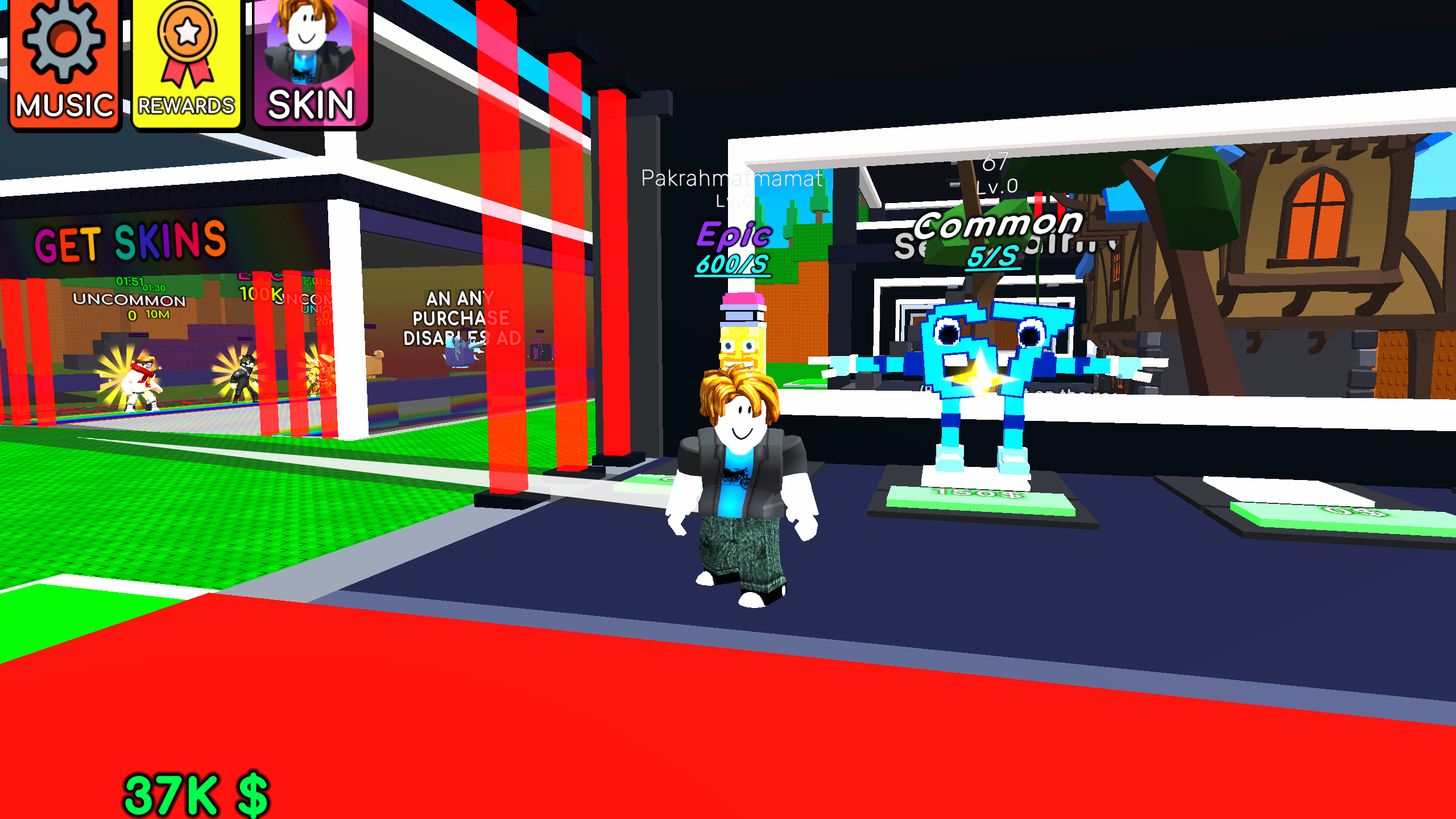 Flip the Stone and Get Brains Obby Tycoon 3D — screenshot 1