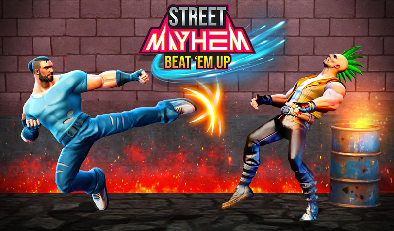 Street Mayhem - Beat 'Em Up game cover