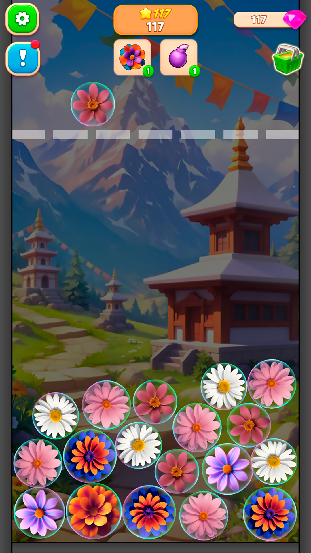 Merge the Flowers: Create a Summer Meadow! screenshot 4