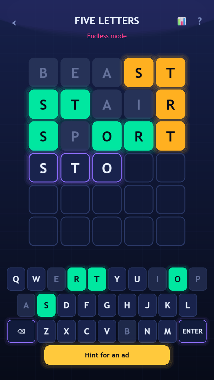 Five Letters screenshot 5