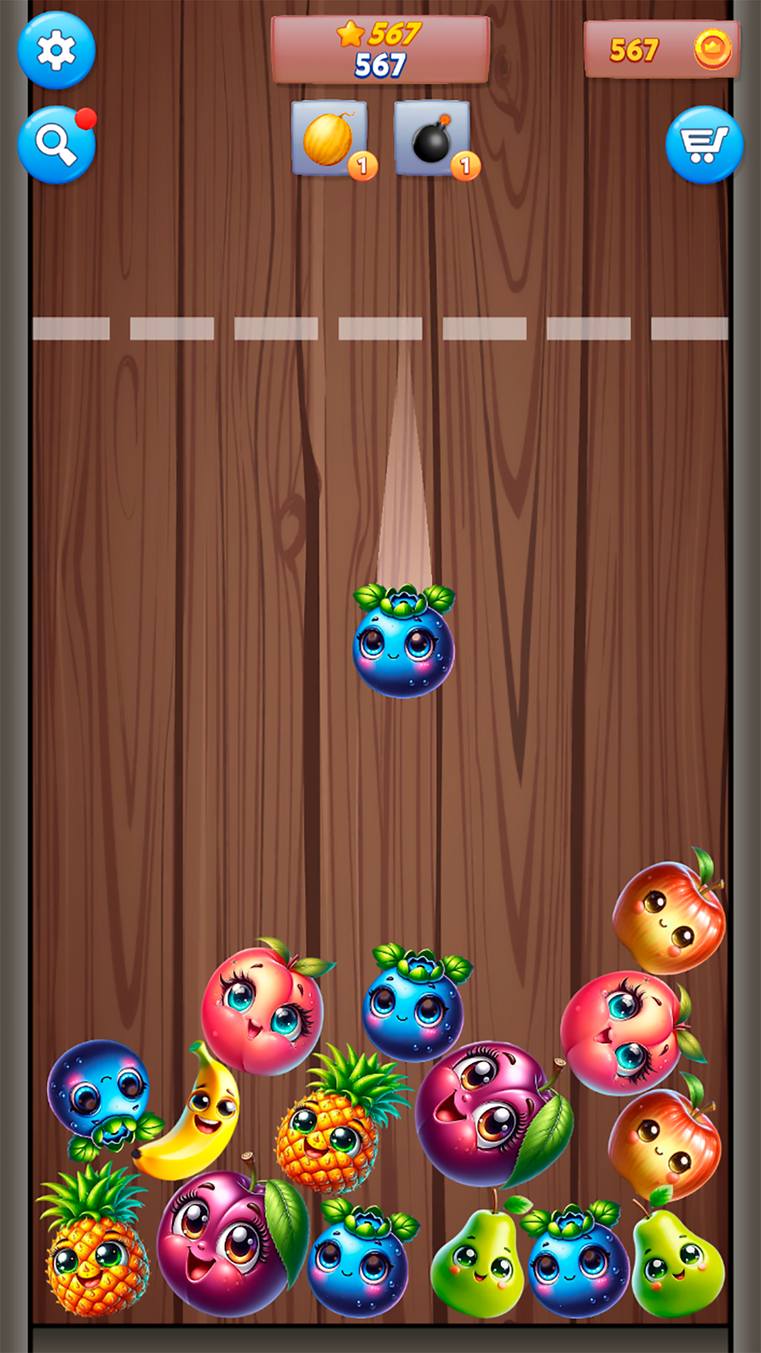 Combine fruits: Sweet Delight! screenshot 7