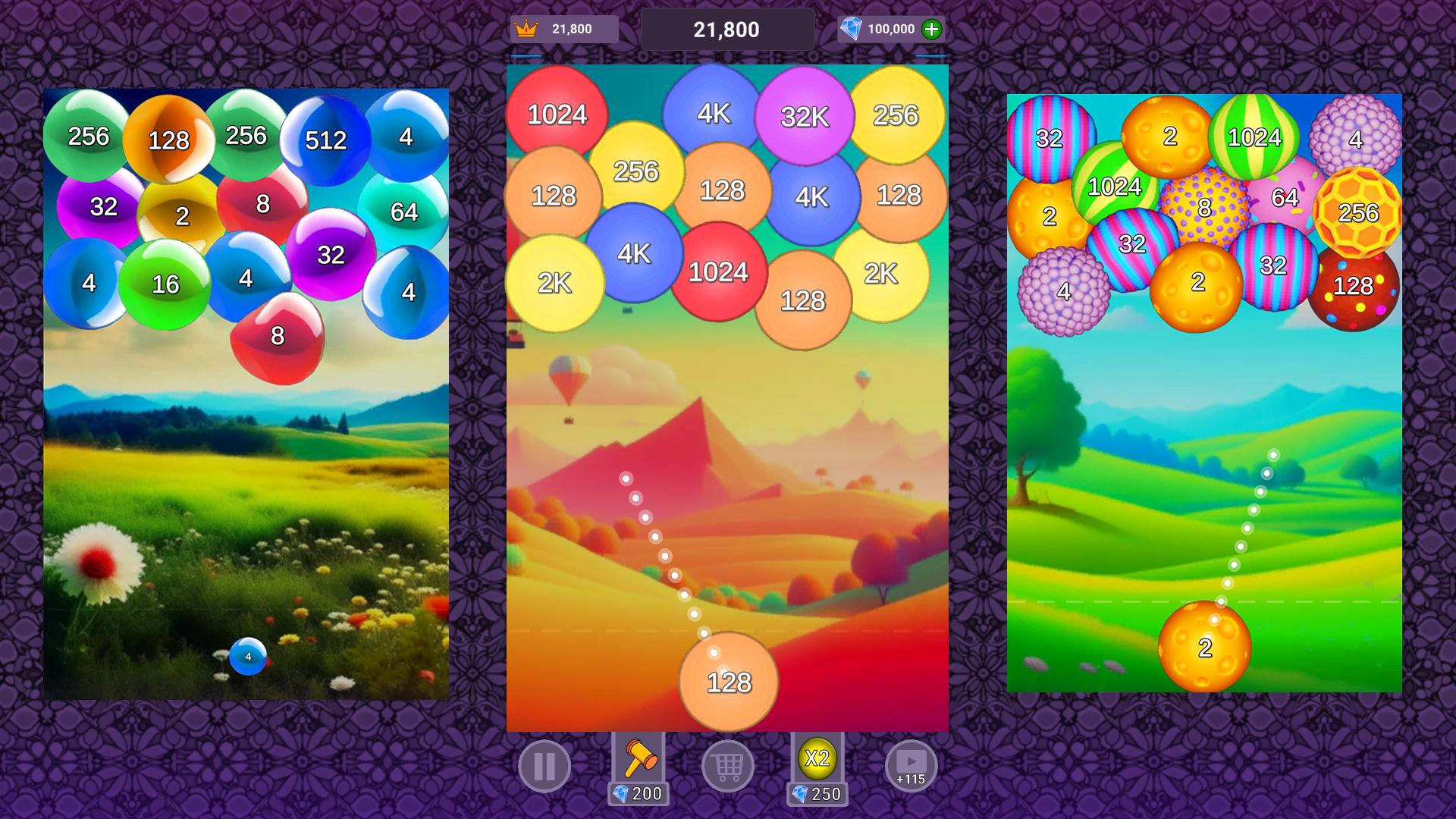 2048 Marmelade screenshot