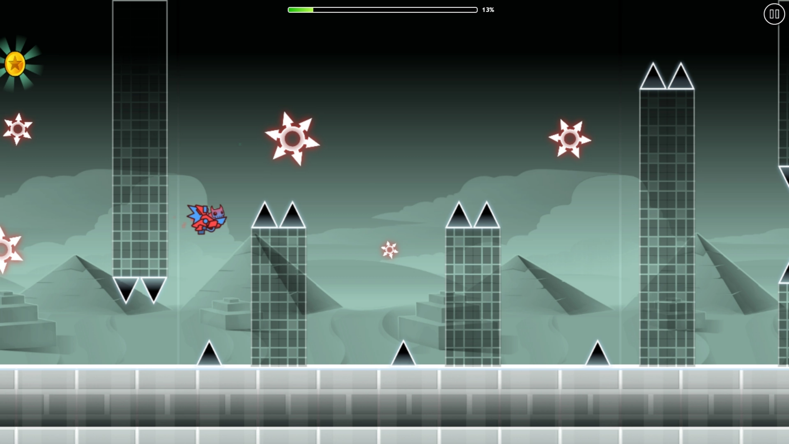 Геометрический Платформер: Челлендж — screenshot 2