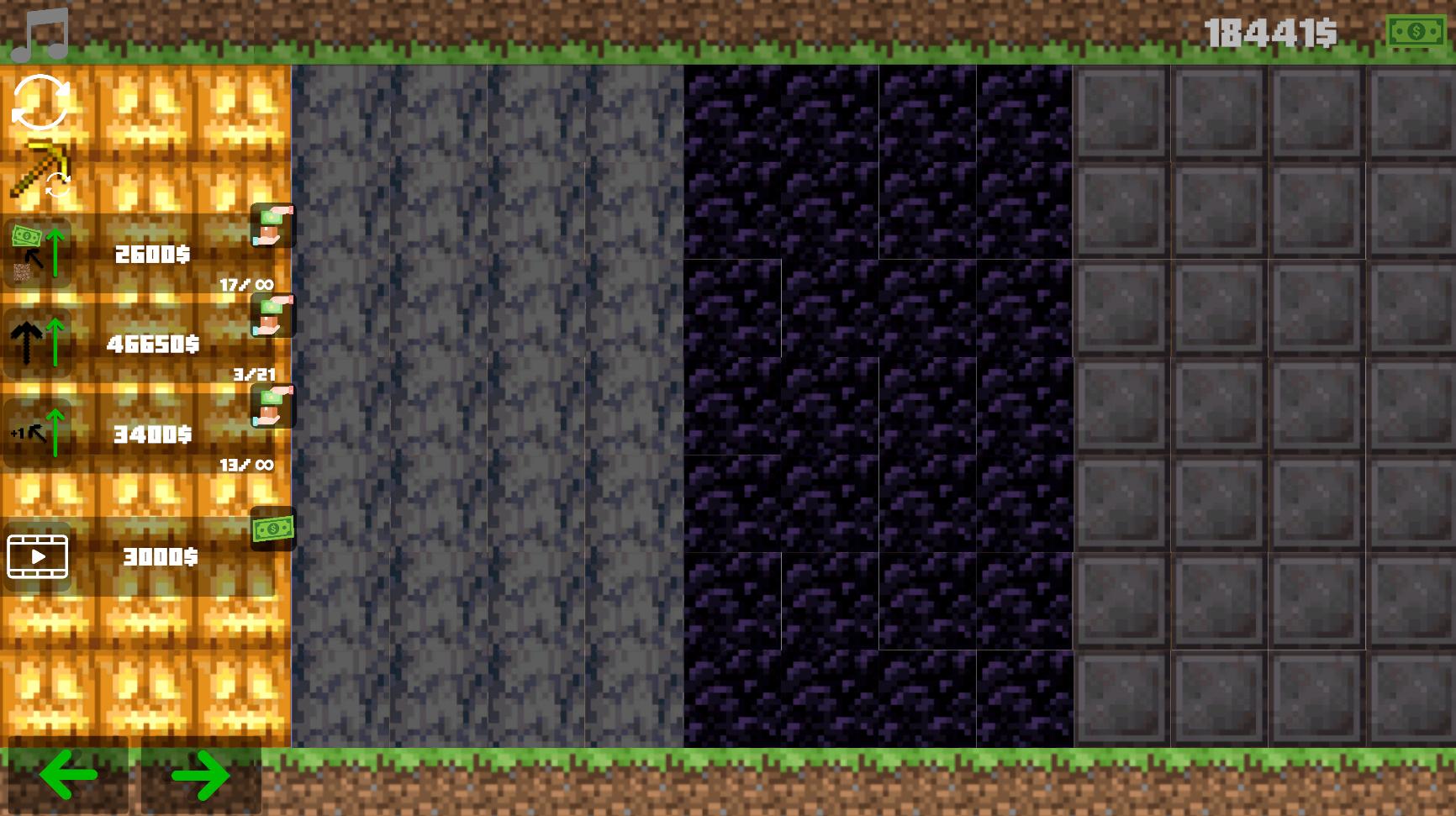 Destroy walls of blocks - Mine MOD screenshot