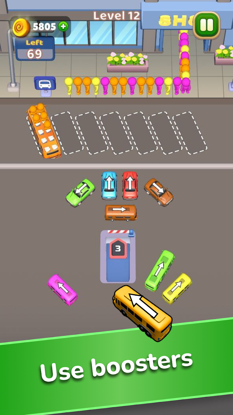 Clear the Jam: Bus Parking screenshot 9