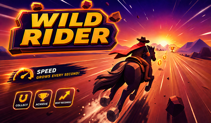 Wild Rider game cover