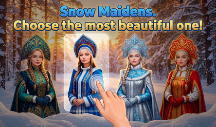 Snow Maidens. Choose the most beautiful one!