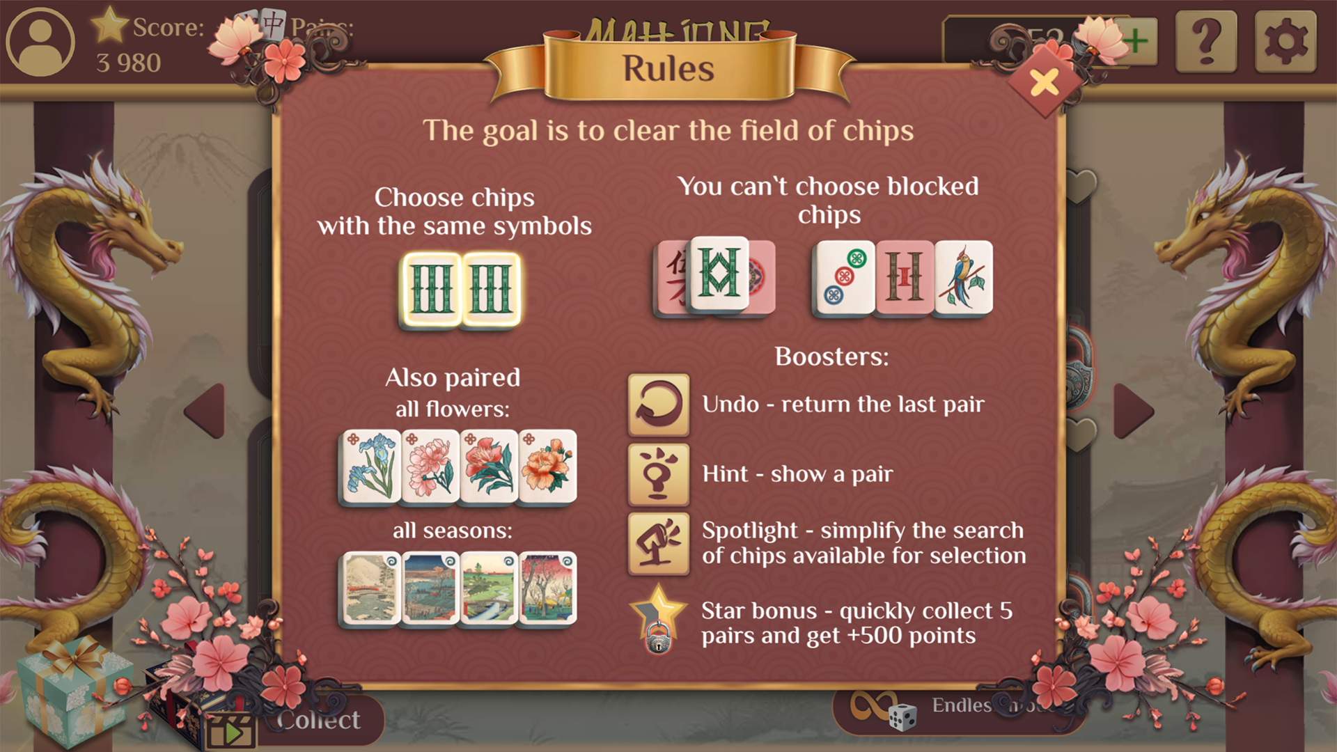 Mahjong Classic screenshot 12