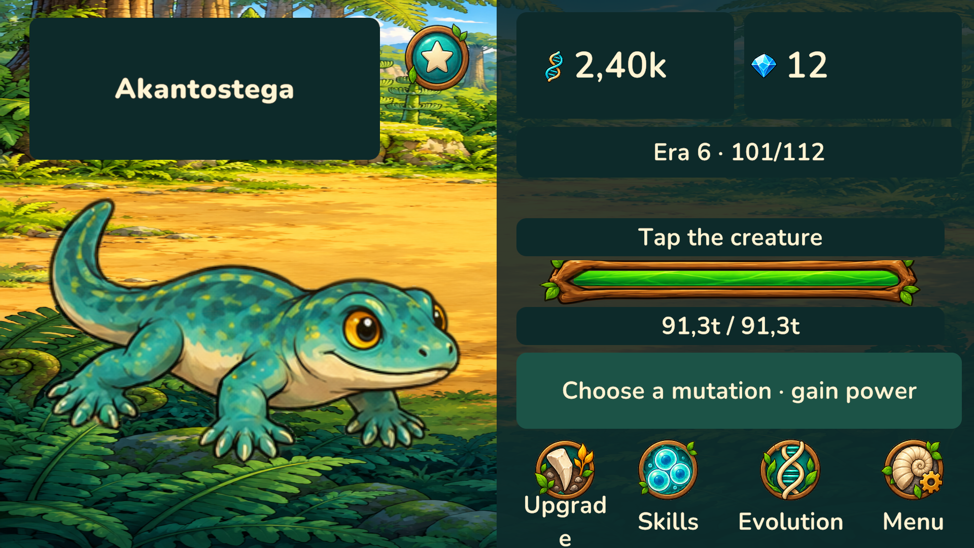 Evolution Clicker screenshot 2