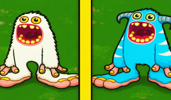Evolution of mystical monsters