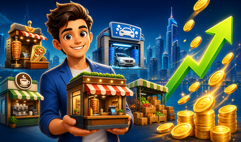 Business Simulator game cover