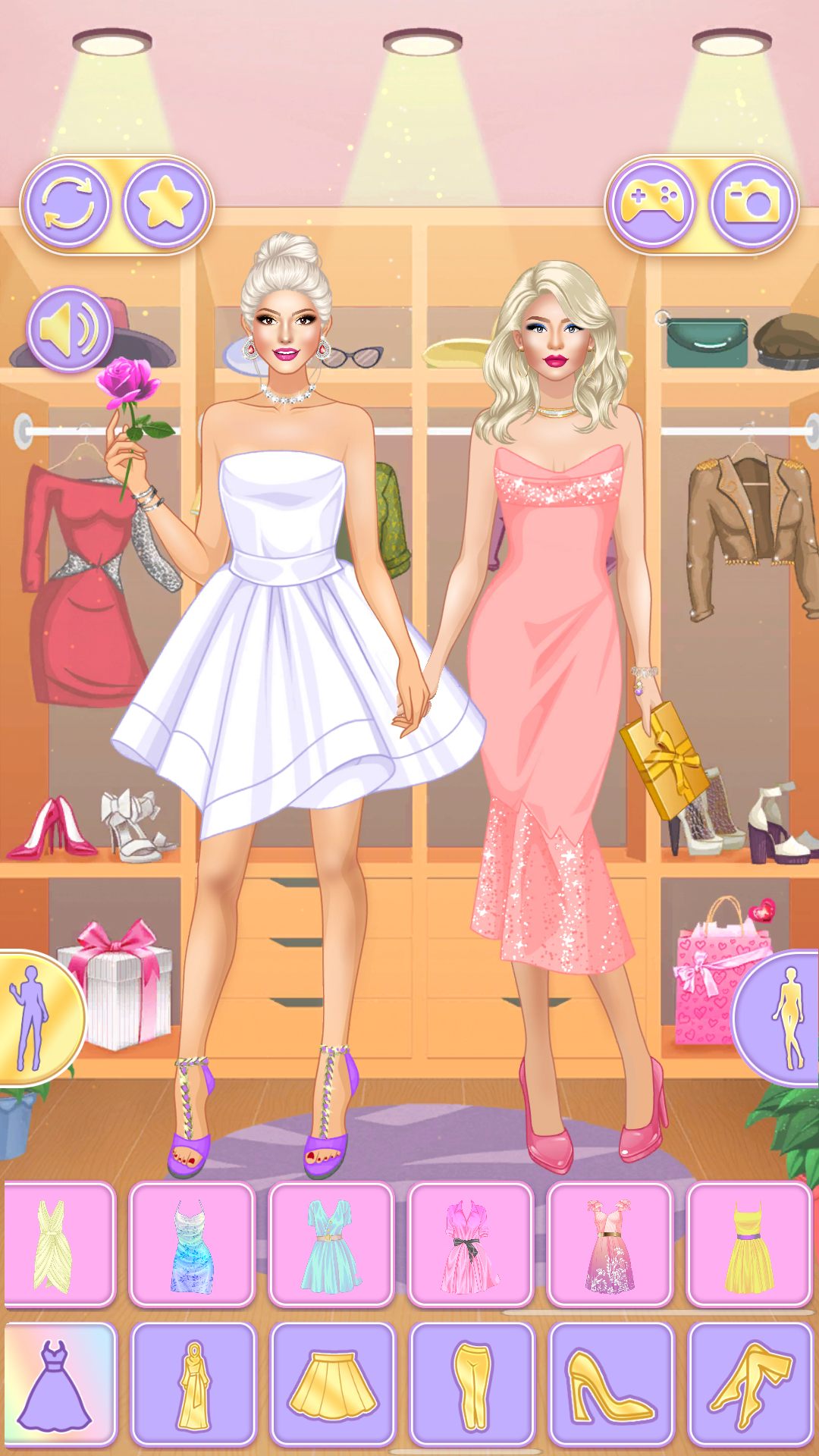 Pastel Dress Up: Sisters screenshot 10