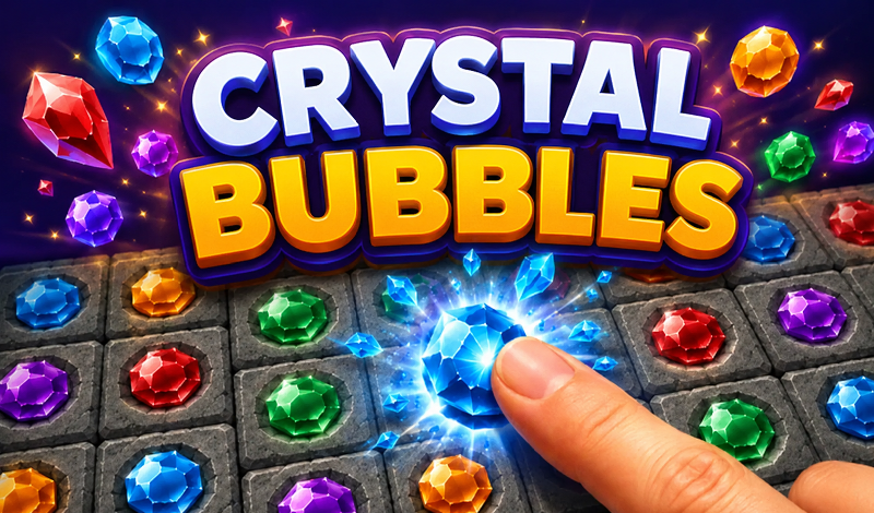 Crystal Bubbles game cover