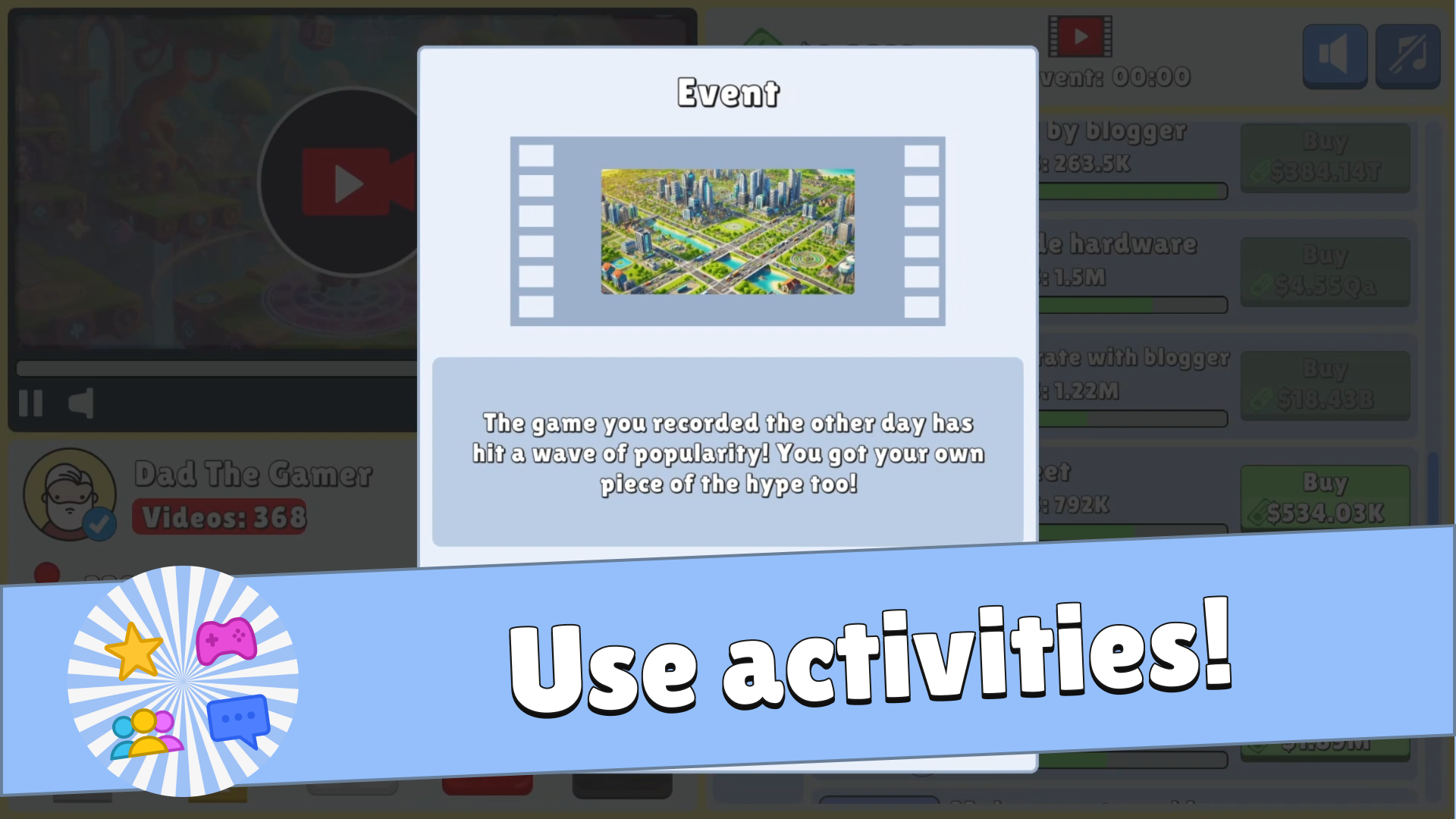 Let's Play: Tuber Clicker screenshot
