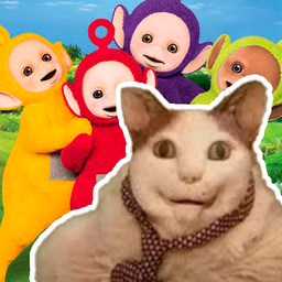 Бу! Испугался? Телепузики.