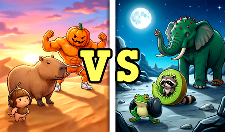 Italian Animals: the battle for evolution!