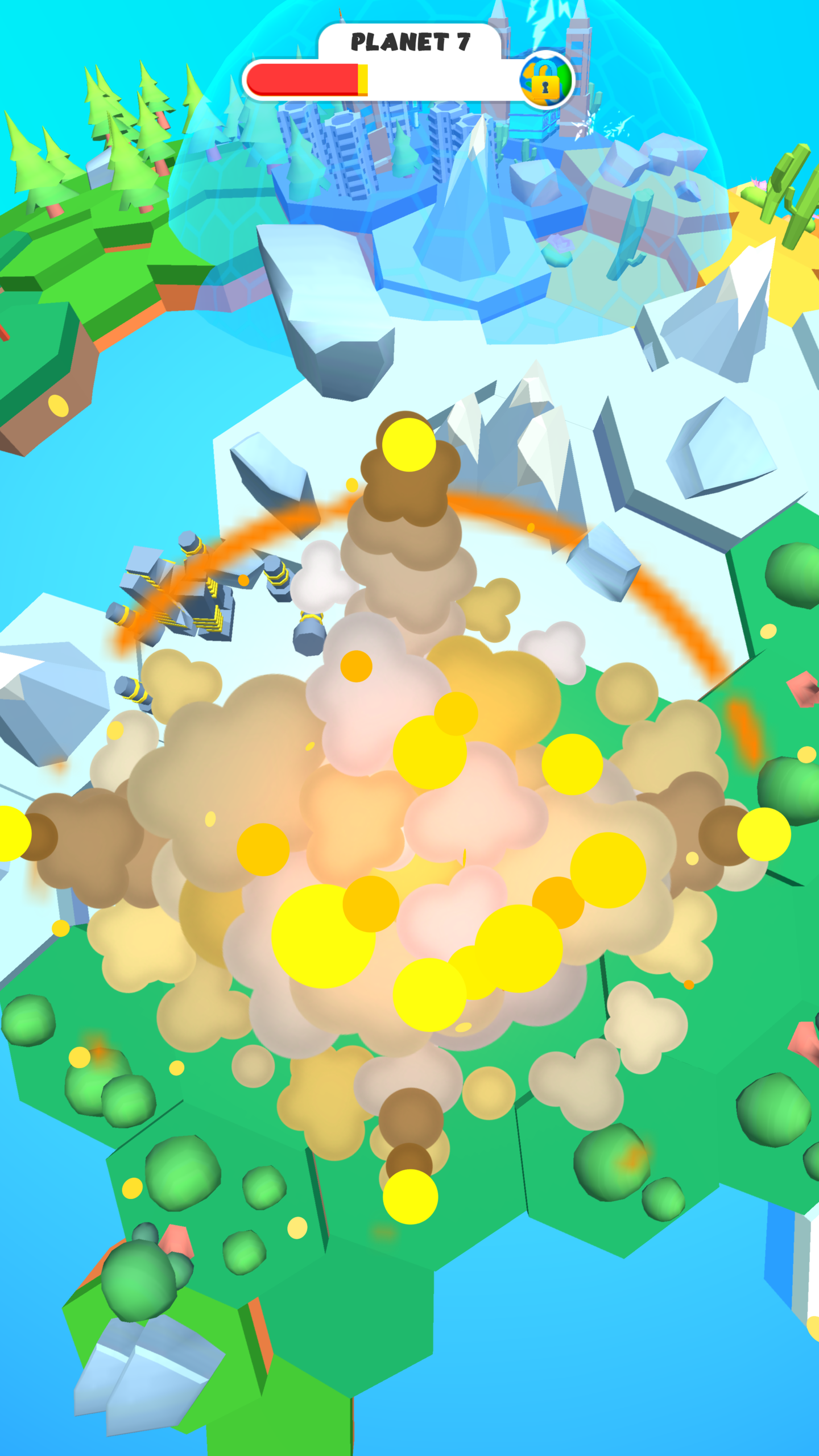 Space Rocket Blow: Destroy Planets and Galaxy 3D screenshot 20