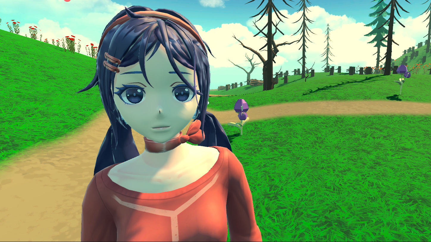 My girlfriend is Mita. A summer house. screenshot