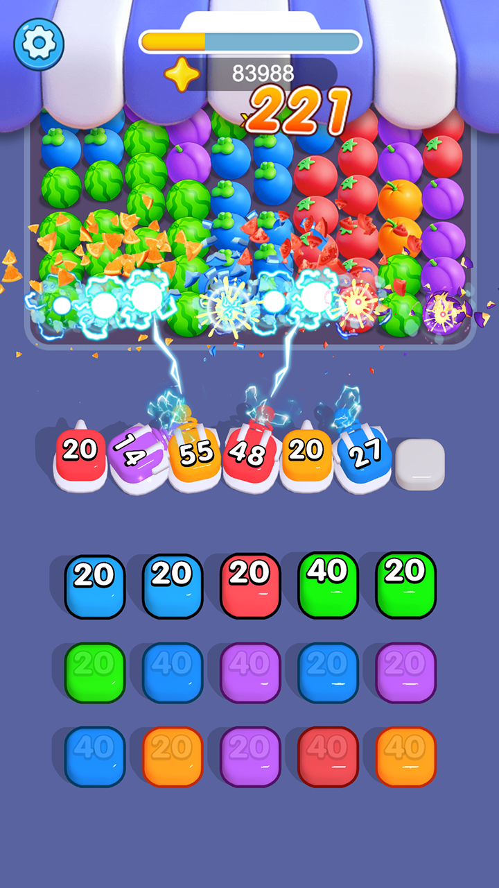 Fruit Flow: Color Blast Shooter screenshot 4